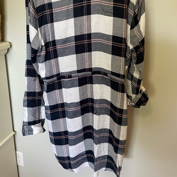 Guess plaid button up dress - Picture 4 of 5